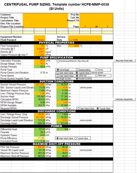 ansi centrifugal pump data sheet excel|pump control valve worksheet.